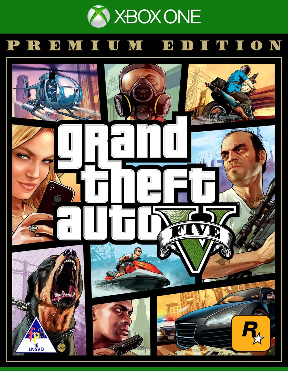 Grand Theft Auto V: Edición Premium (xbox One)