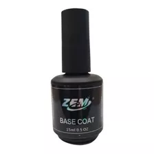 Base Coat 15ml Zem Capa Base Unhas Gel Alongamento Manicure