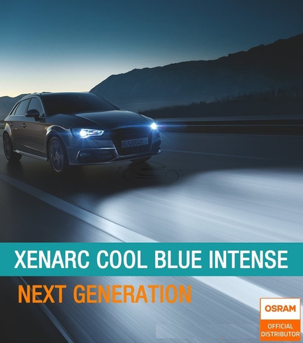 Focos H7 Osram Cool Blue Intense Next Gen 100%+luz 5000k  Foto 5
