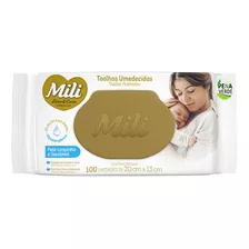 Toalha Umedecida 100 Un Mili Linha Love & Care Premium