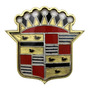 Emblema Cadillac Metalico Oro Cofre Parrilla O Cajuela Auto