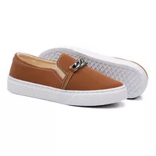 Tênis Slip On Casual Feminino Estiloso E Confortável