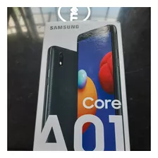 Samsung Core A01 Usado Para Movistar Con Cargador Y Caja