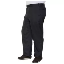 Calça Social Masculina Alfaiataria Uniforme Plus Size-oxford