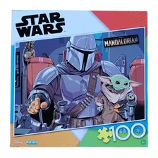 Rompecabezas The Mandalorian 100 Piezas Regalo Niños