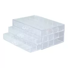 Caja De Almacenamiento De Joyas Bandeja Para Transparente