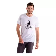 Camiseta Blusa Bicicleta Antiga, Velocípede Vintage Barata!