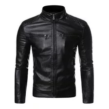 Gabardina Biker De Piel