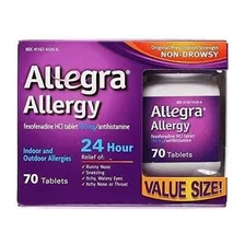 Allegra Tabletas Para La Alergia Para Adultos 24 Horas 180 M
