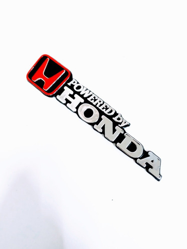Emblema Honda Powered By Honda Foto 2