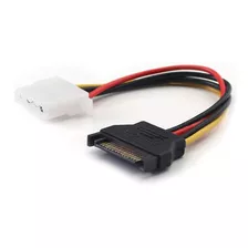 Cable De Poder Sata Macho A Molex Hembra 15 Centimetros