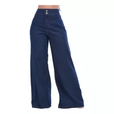 Calça Jeans Pantalona Jeans Feminina