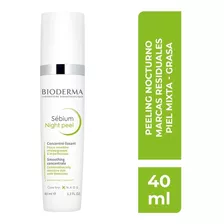 Bioderma Sébium Night Peel, Peeling De Alta Tolerancia, 40ml Tipo De Piel Mixta