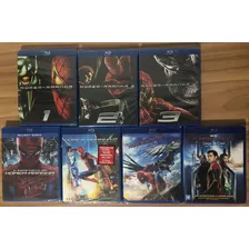 Blu Ray Coleçao Homem Aranha (original Lacrado)