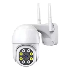 Camera Ip Dome App Yoosee Wifi Externa Ptz Auto Tracking Cor Branco