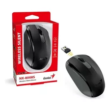 Mouse Inalambrico Genius Silent Negro - Nx-8008s