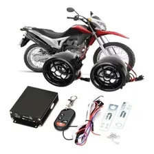 Kit Alarme Para Moto Anti Furto Trava Com Caixa De Som Mp3