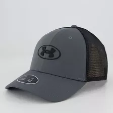 Boné Under Armour Blitzing Trucker Cinza