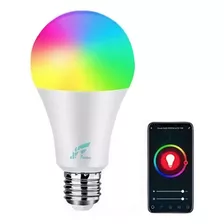 Lâmpada Rgb Colorida Inteligente Smart Wifi Alexa Google 