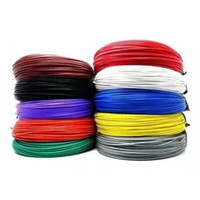 Fio Rolo Cabo 0,50mm Awg20 100% Cobre 100 Metros Flexível