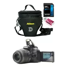 Nikon D5100 + 18-55mm +64gb +bolsa Só 11.700 Cliques Nota 10