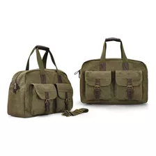 Bolso Canvas Sierra Nevada - Lincoln's Color Verde Militar