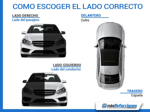 Par Faros Delanteros Manual C/cto Ambar Ford Ecosport 04-07 Foto 9
