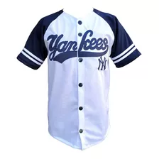 Jersey Casaca De Beisbol New York Yankees Negra