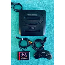 Mega Drive 3 Tectoy Com 1 Controle Original