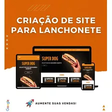 Criação De Site Para Lanchonete - Wordpress + Elementor