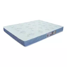 Castor Sleep Max D45 Colchão Casal De Espuma Azul 138cmx188cmx25cm