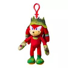 Peluche Con Clip Sonic Sega 17cm Knuckles Son7004 Febo