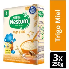 Cereal Infantil Nestum® Trigo Y Miel 250g X3 Cajas