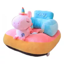 Soporte Sillón Aprender A Sentarse Bebé Unicornio Heladorosa