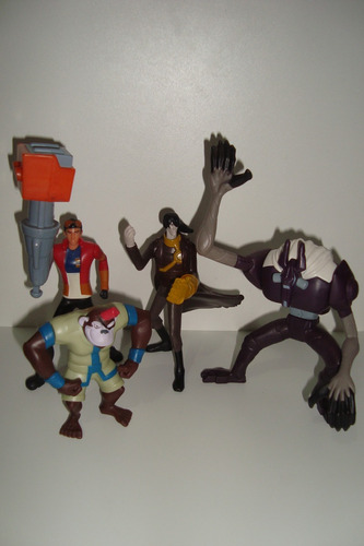 Bonecos Articulados dos Personagens da Coleção Mutante Rex - McDonald's -  2012
