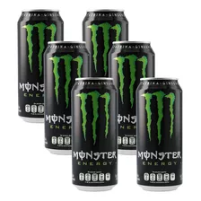 Energizante Monster Energy (negra) Lata 473cc (funda 6)