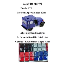 Camioneta Jeep Dj-5b De Coleccion Kinsmart St