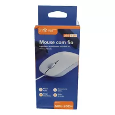 Mouse Ergonomico Leve Design Com Fio