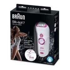 Braun Silk-epil 7 +2 Depiladora Extras Sistema 40 Pinzas Color Blanco