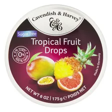 Bala Cavendish & Harvey Frutas Tropicais Sem Glúten 175 G 