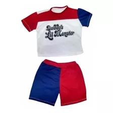 Fantasia Menina Roupa Infantil Arlequina Envio Já!!