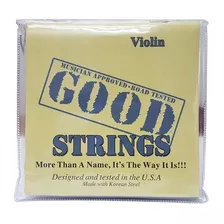 Set Completo Cuerdas Para Violin 4/4 Good Strings