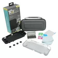 Kit Nintendo Switch Lite Bolso + Mica + Carcasa