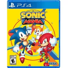 Jogo Ps4 Sonic Mania Midia Fisica