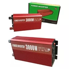 Inversor De 3000w Convierte Corriente 12v A 110v