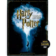 Dvd Box Harry Potter - A Coleção Completa - 8 Filmes Lacrado