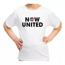  Camisa Infantil Now United Camiseta Infantil Now United