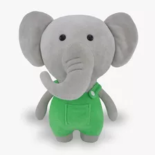 Elefantinho De Pelúcia Safari Plush 30cm Decoração Infantil