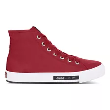 Tenis Coca Cola Daytona Hi Mid Masculino