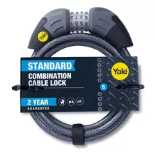 Combo Seguridad: Candado Yale Con Clave + Cable Onguard Lock